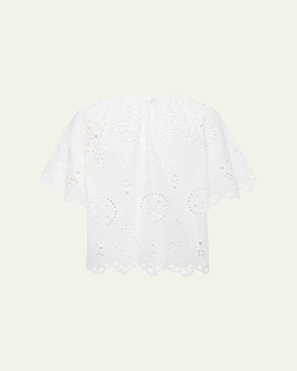 Broderie Blouse